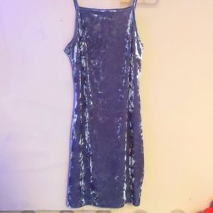 Large Green Velvet Dress